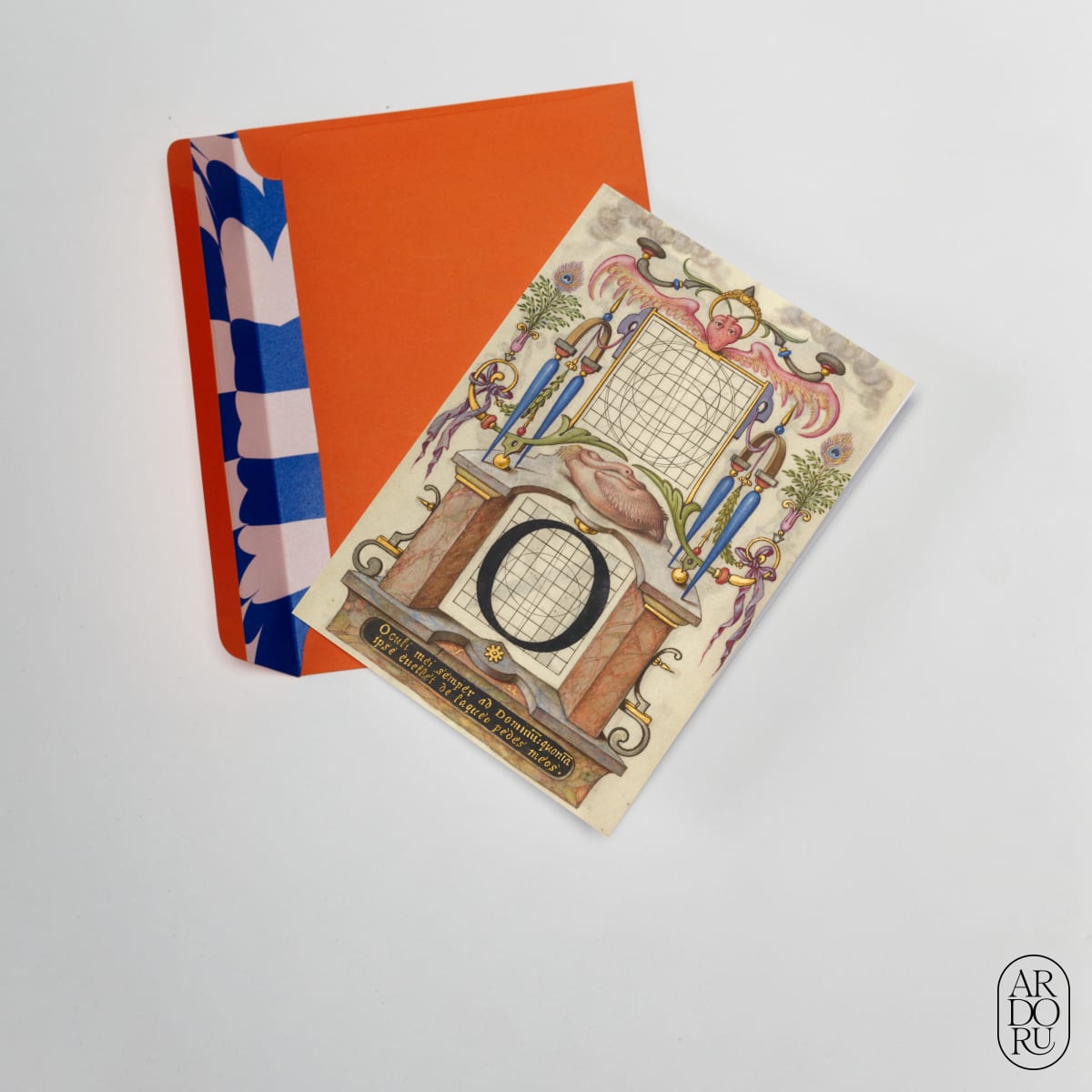 Guide for Constructing the Letter O by Joris Hoefnagel