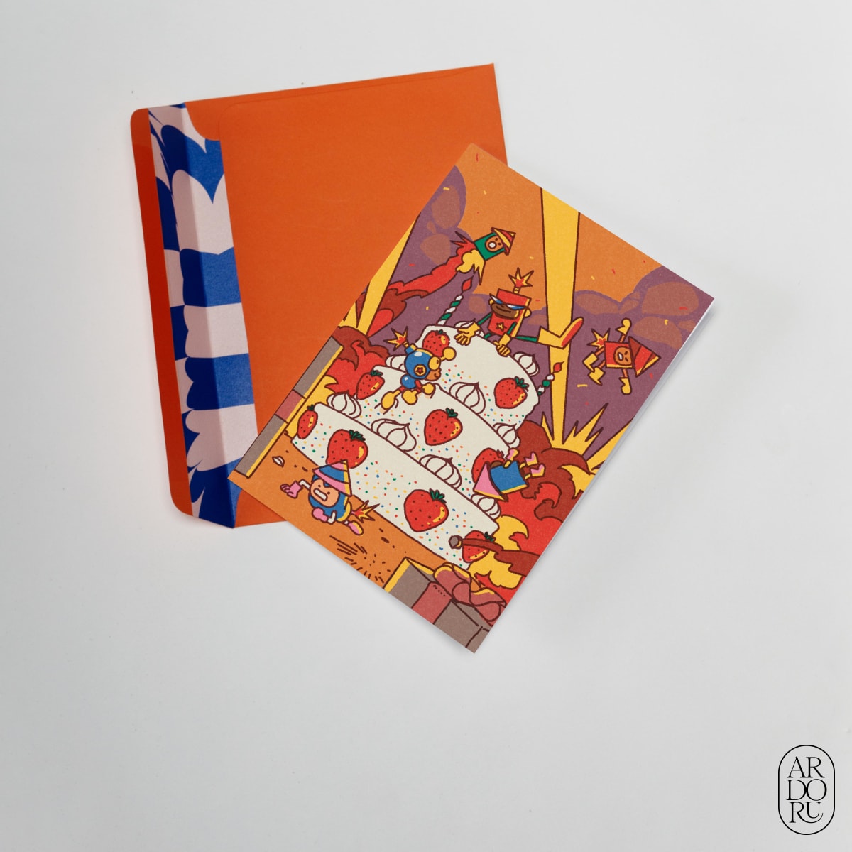 Birthday Keepsake Greeting Card - Birthday Cake Blast