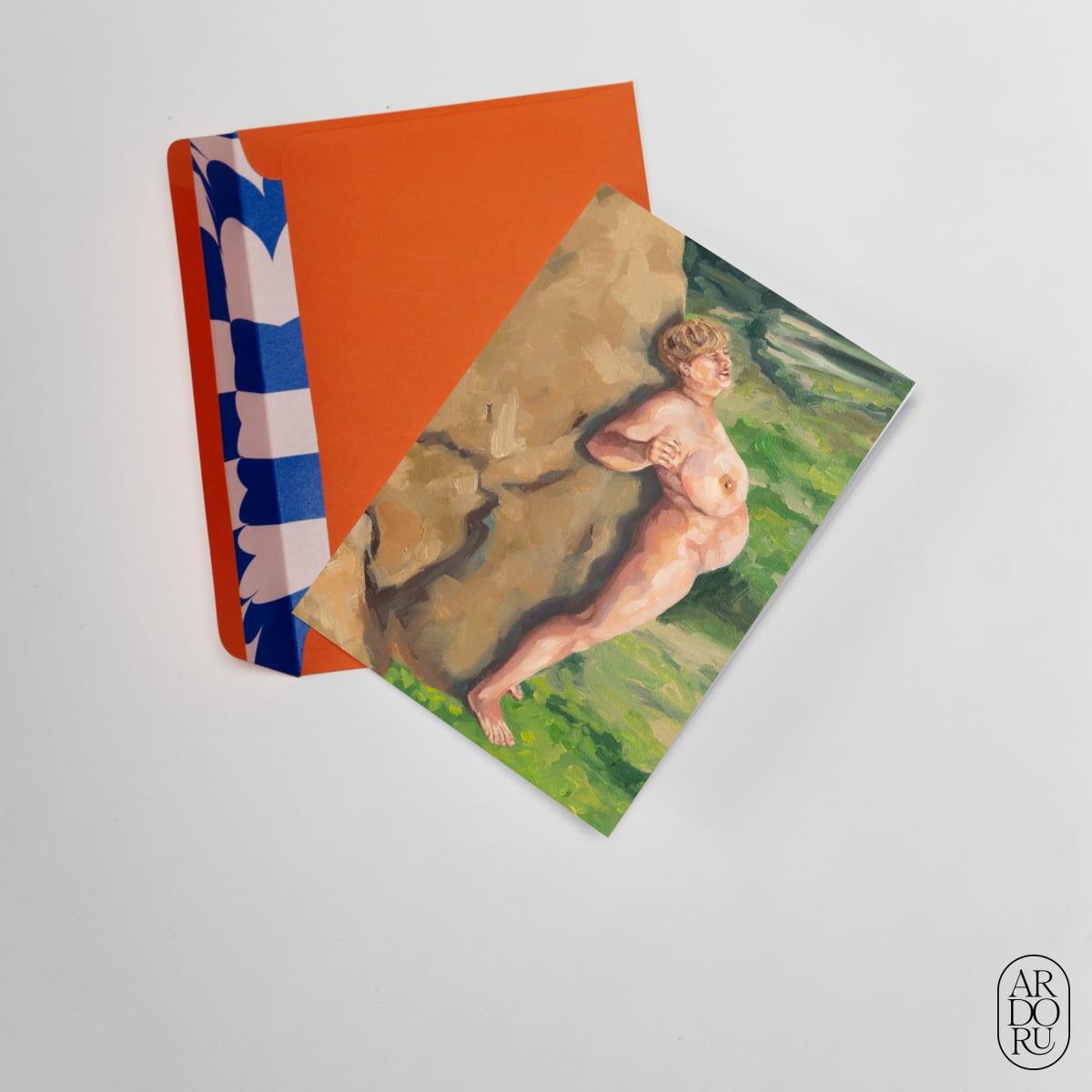 Sun Tunnels / Fun Tunnels – Woman on a Rock (Detail) by Samantha Nye