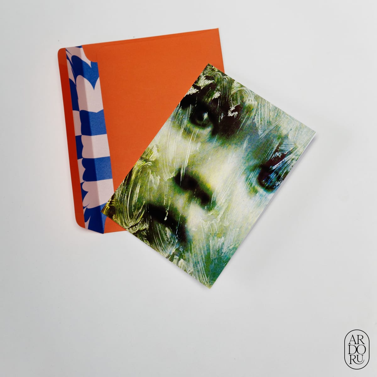 Baby Keepsake Greeting Card - Expressive Abstract