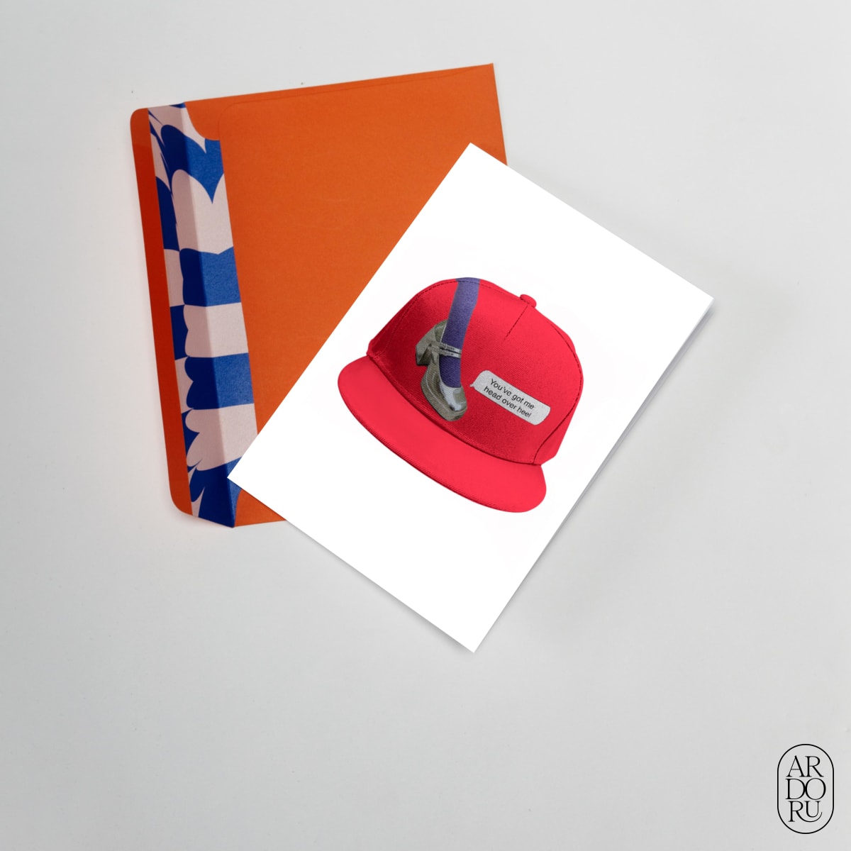 Love Keepsake Greeting Card - Baseball Cap