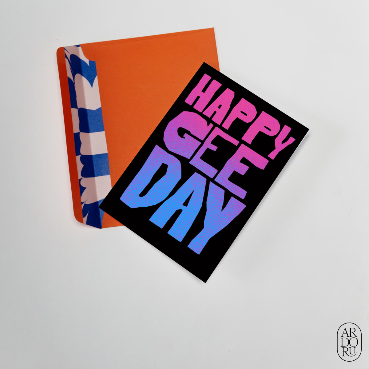 Birthday Keepsake Greeting Card - Happy Gee Day