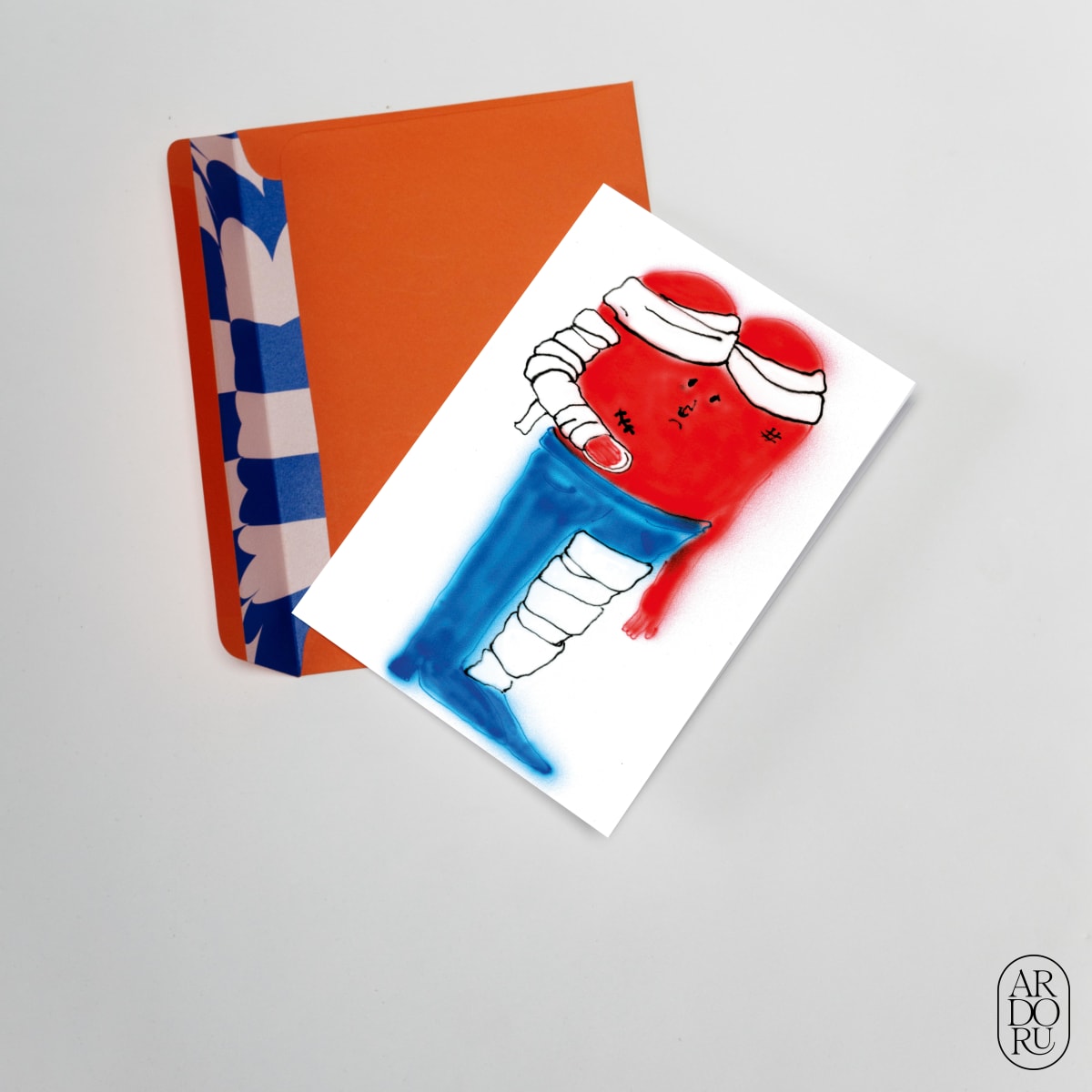 Get Well Keepsake Greeting Card - Heart With Bandage