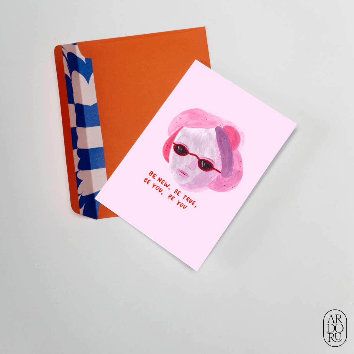 New Year Keepsake Greeting Card - Resolutions - Be You