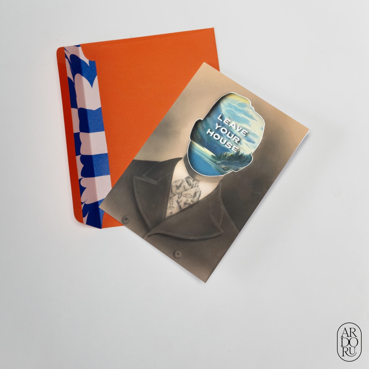 Self Care Keepsake Greeting Card - Leave Your House