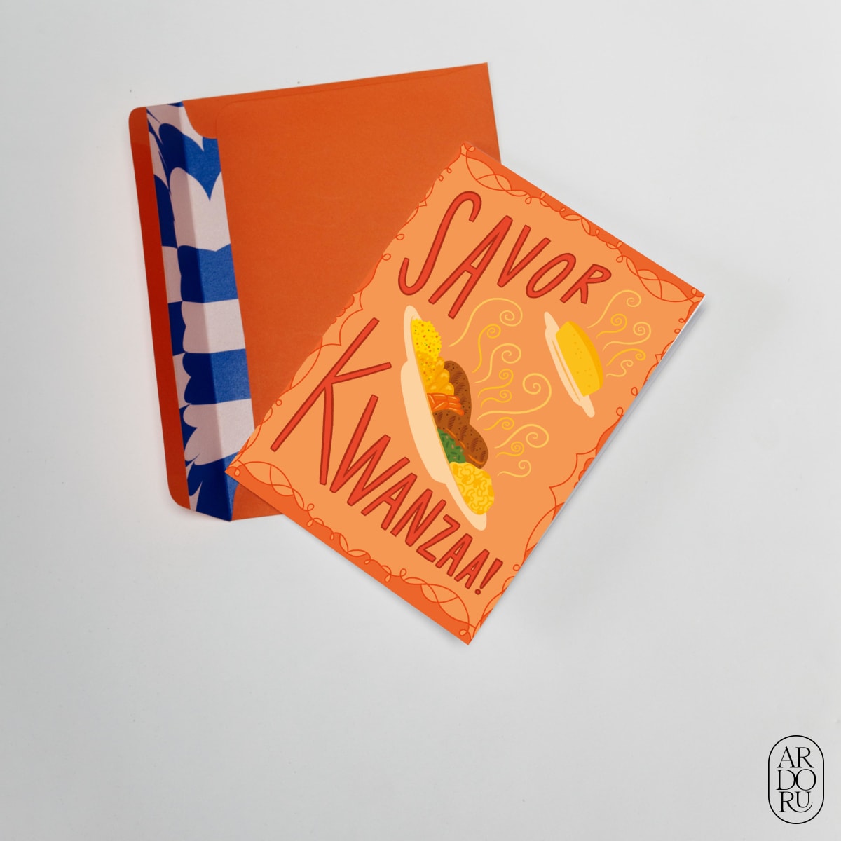 Kwanzaa Keepsake Greeting Card - Savor