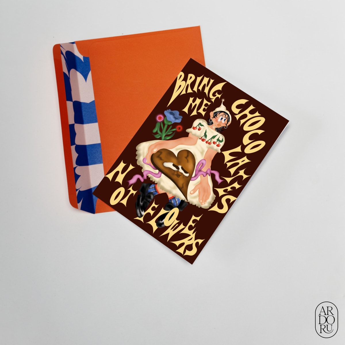 Bring Me Chocolate, Not Flowers by Marta Giunipero