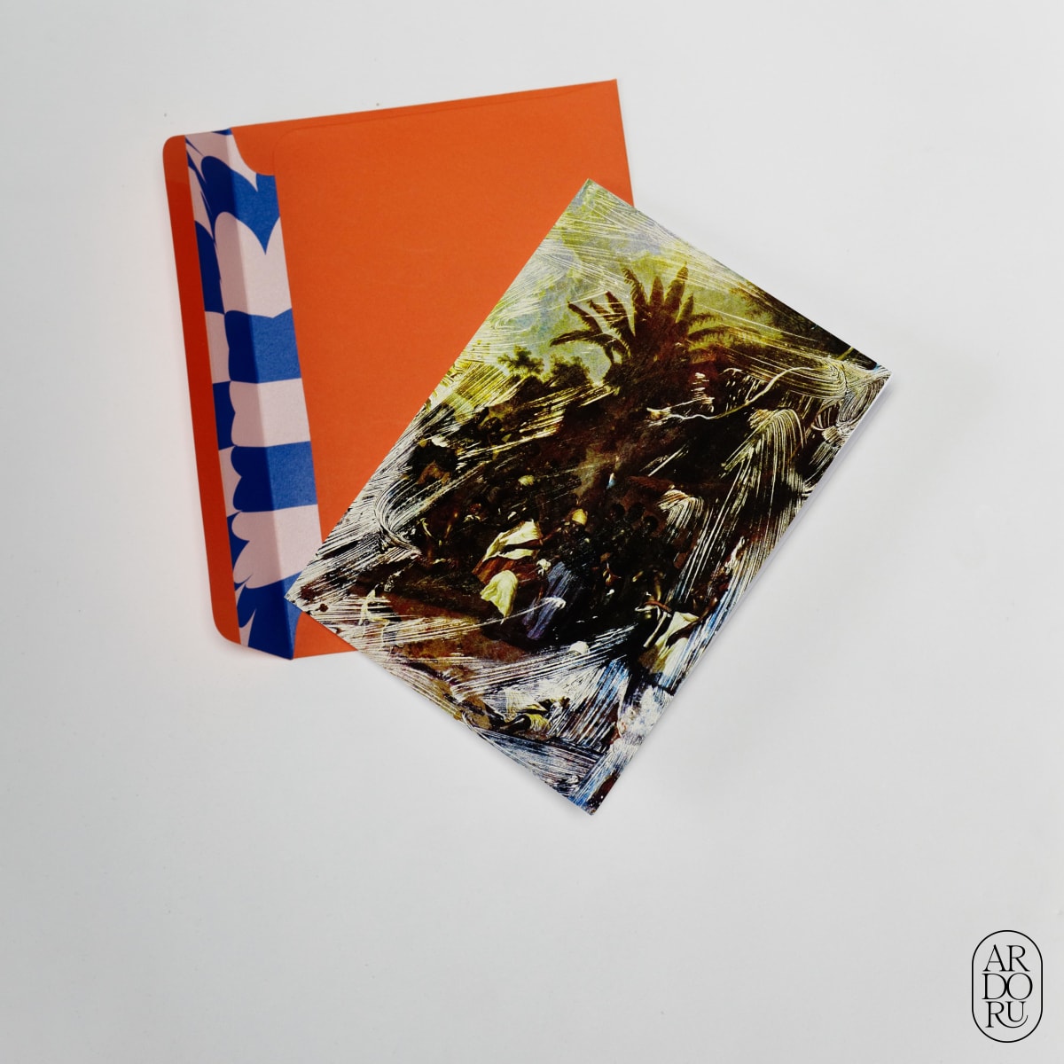 Sympathy Keepsake Greeting Card - Historical Art