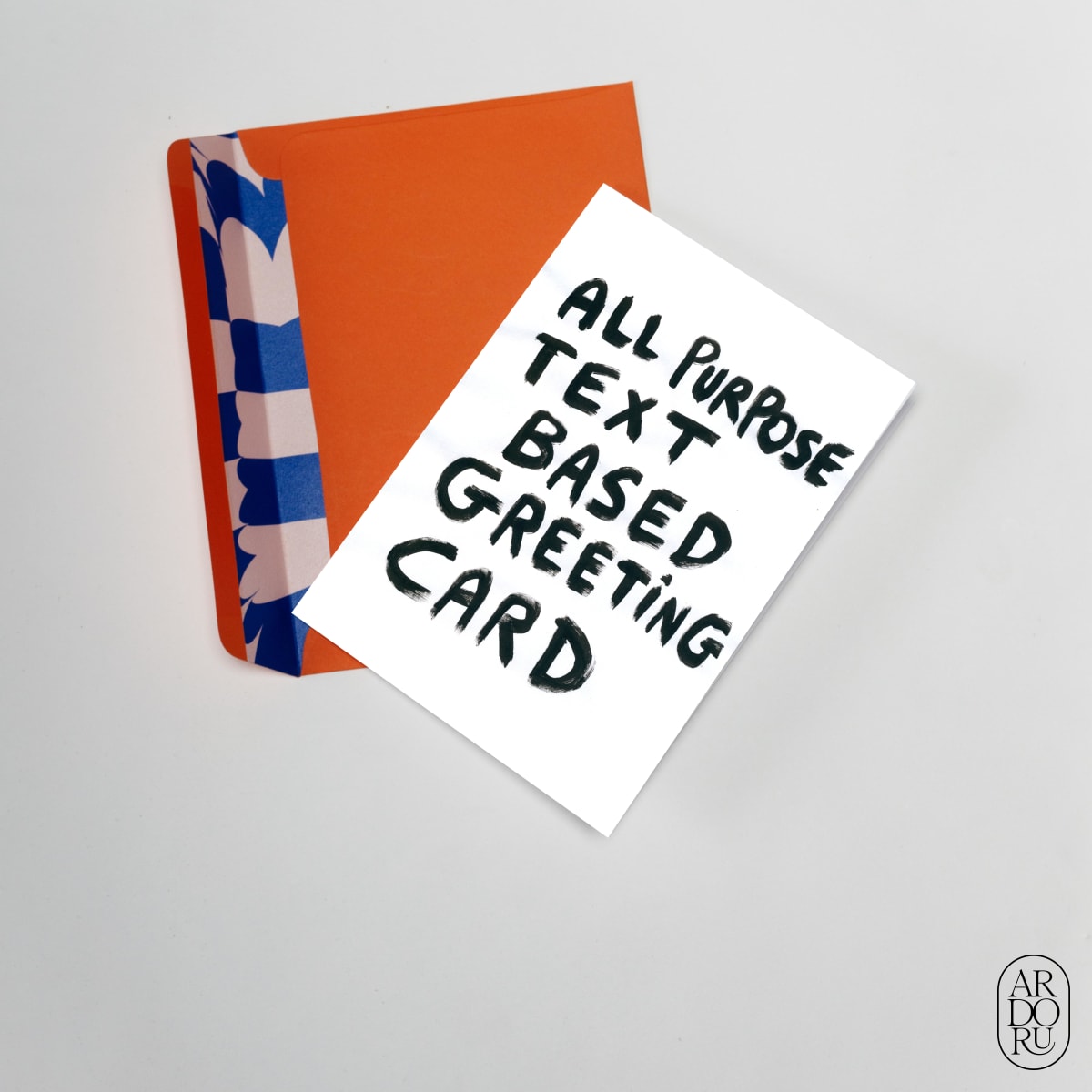 Just Because Keepsake Greeting Card - Funny All Purpose Text