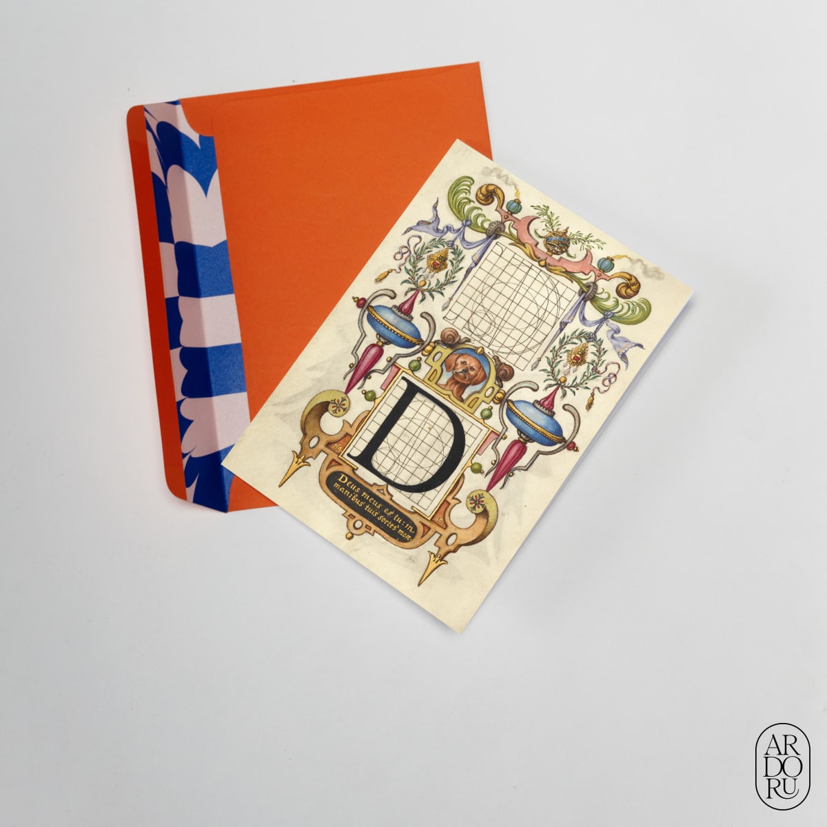Guide for Constructing the Letter D by Joris Hoefnagel
