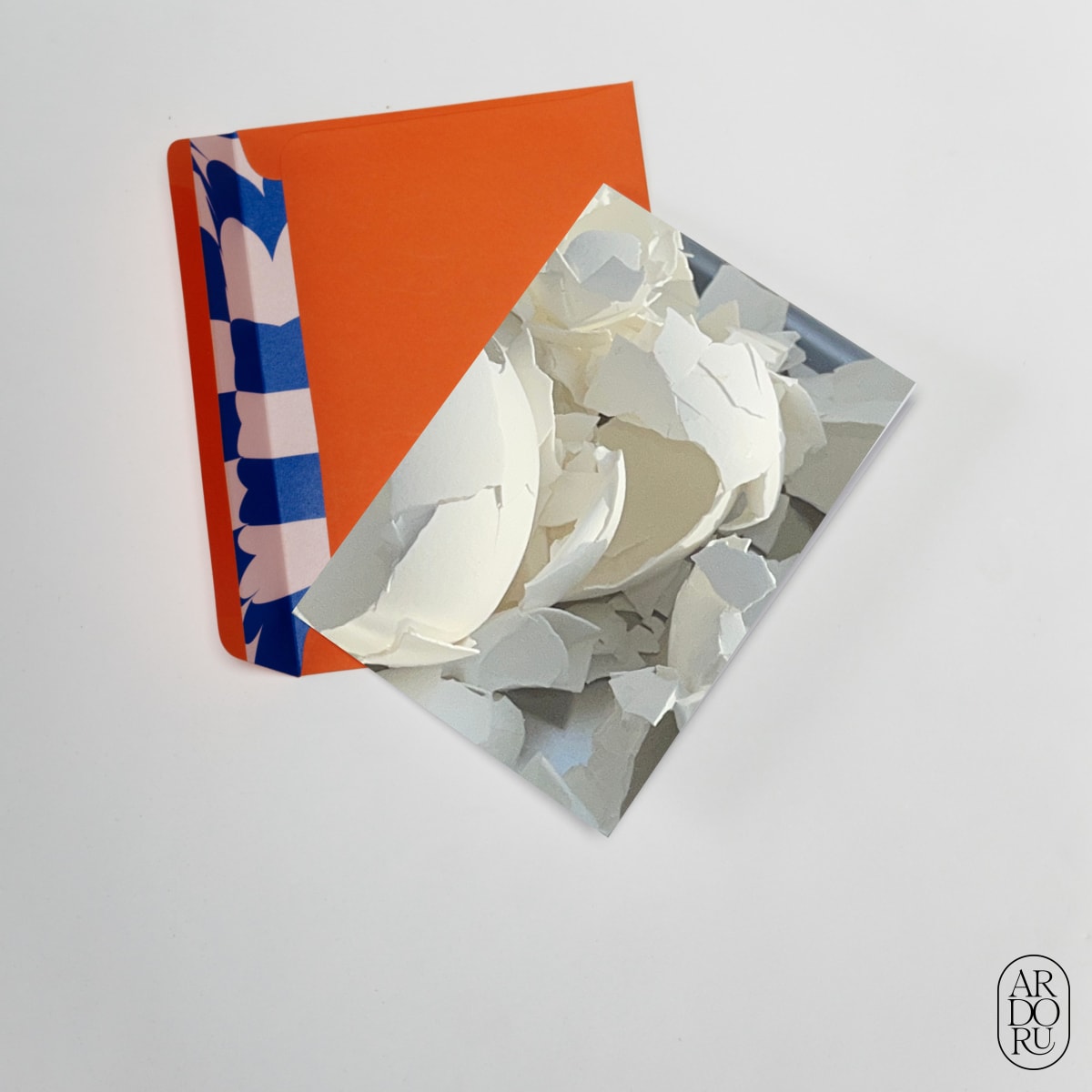 Just Because Keepsake Greeting Card - Iphone Zooms - Eggshells