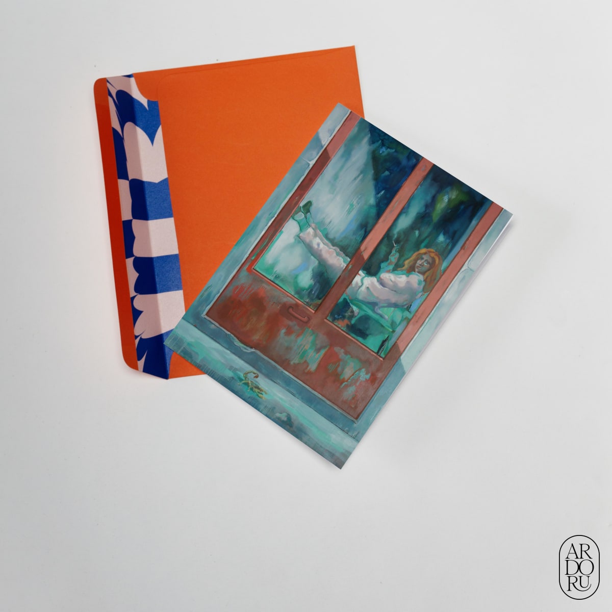 Just Because Keepsake Greeting Card - Girl Clubbing