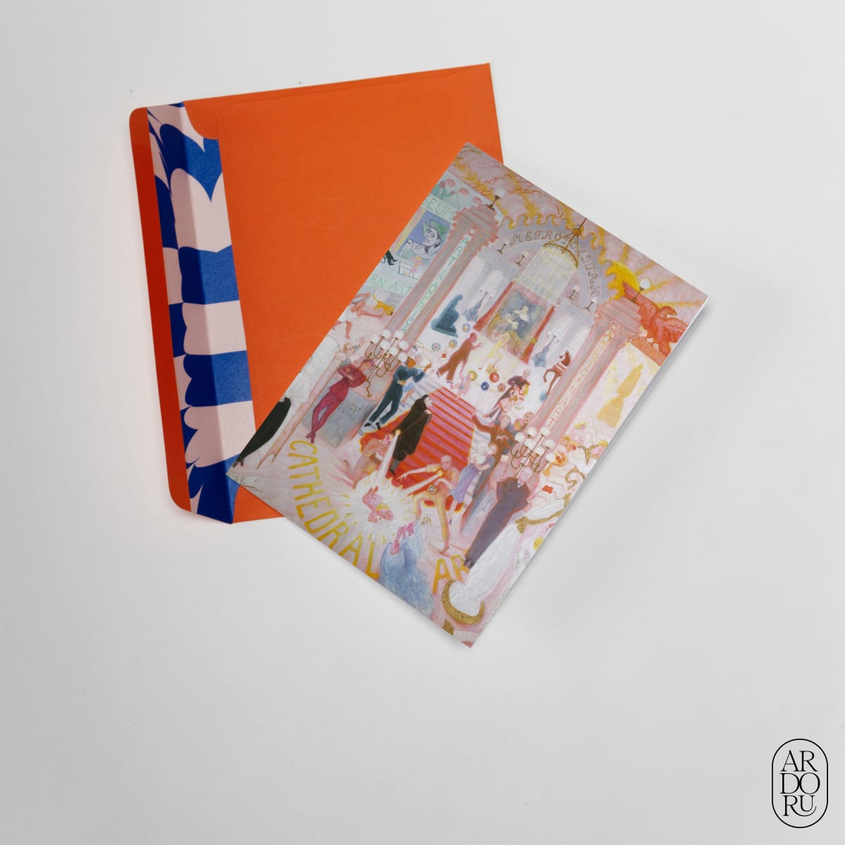 Congratulations Keepsake Greeting Card - The Cathedral of Art by Florine Stettheimer