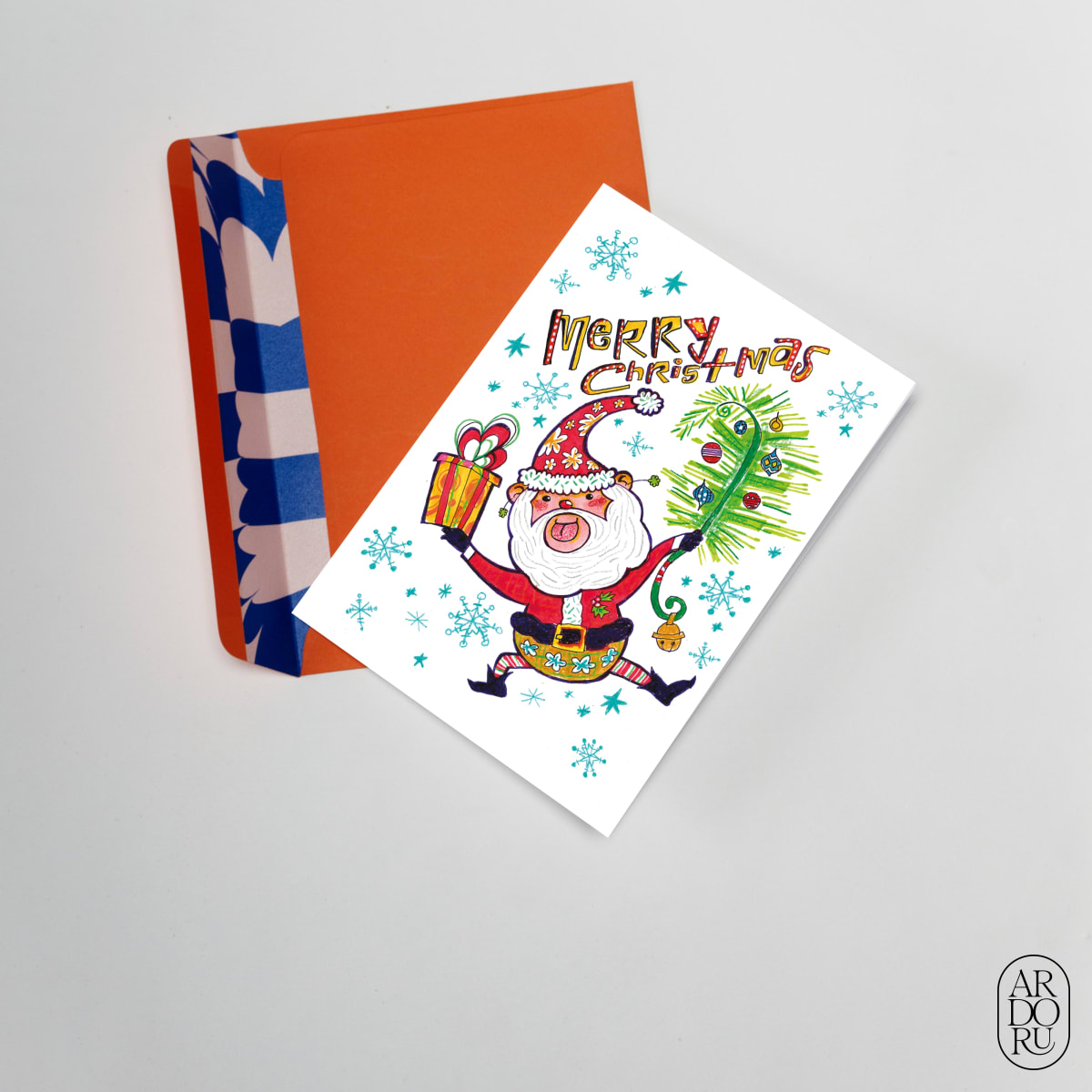 Flower Santa by Andrea Reyes