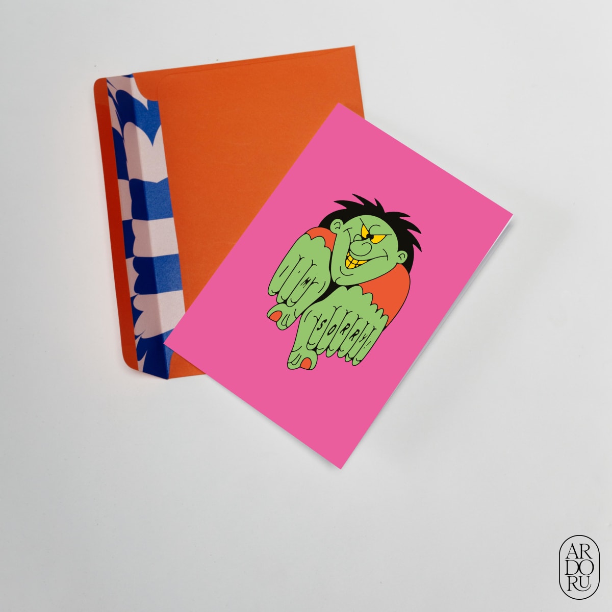 I'm Sorry Keepsake Greeting Card - Funny I'm Sorry Tattoo