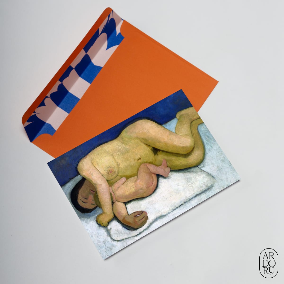 Reclining Mother and Child 2 by Paula Modersohn-Becker