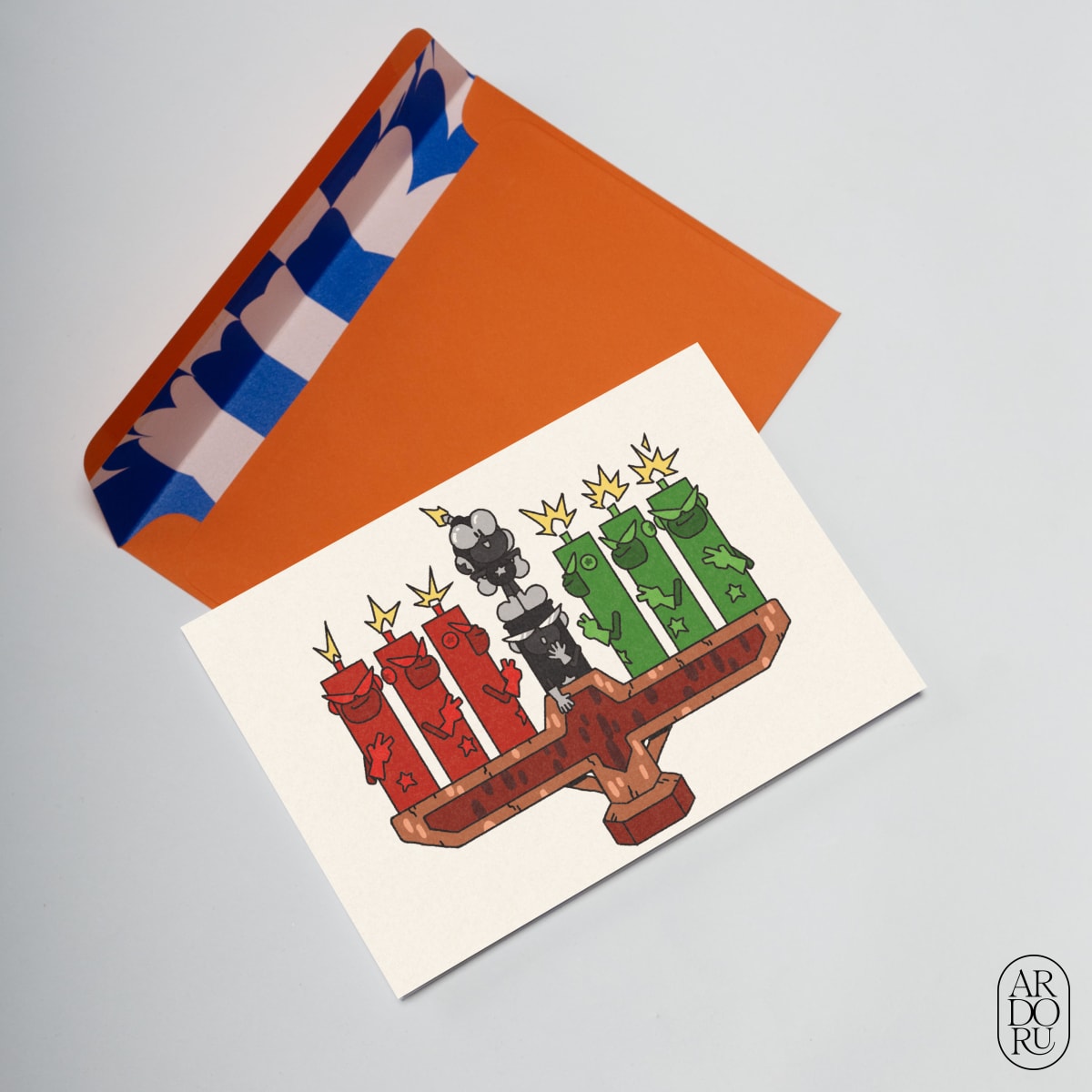 Holiday Keepsake Greeting Card - Kwanzaa