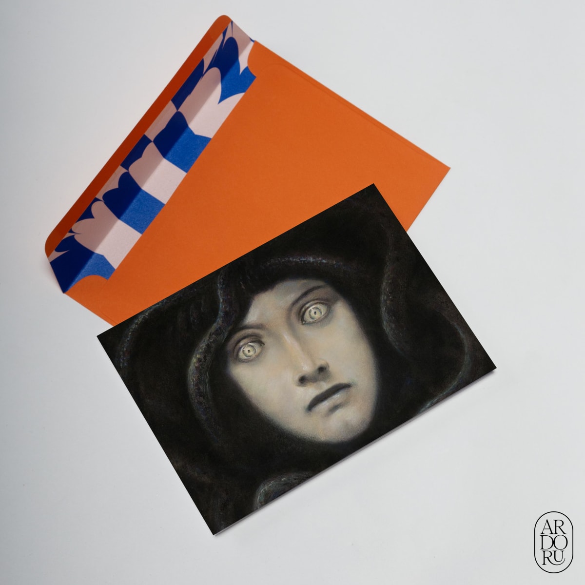 Head of Medusa by Franz Stuck