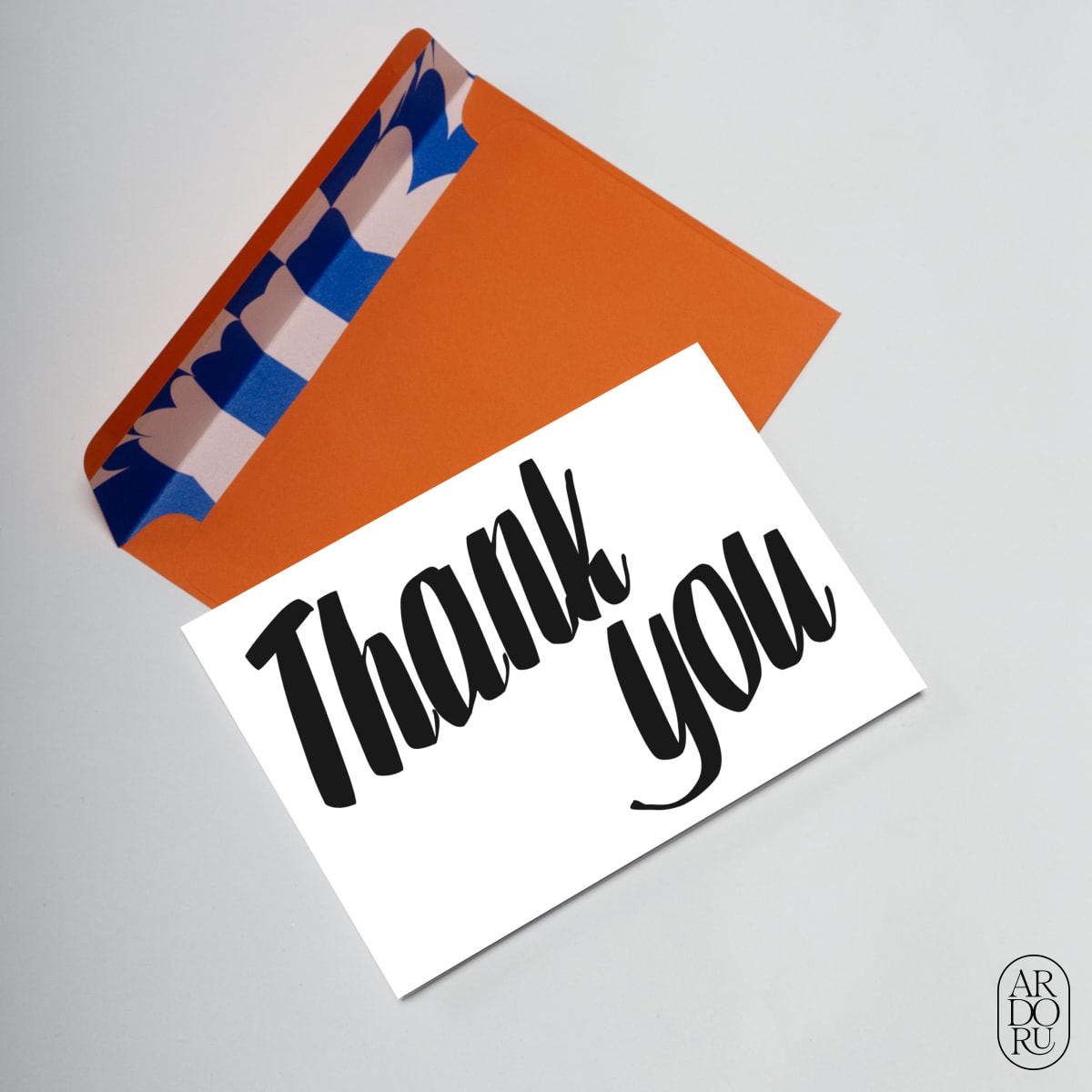 Thank You Keepsake Greeting Card - Thank you