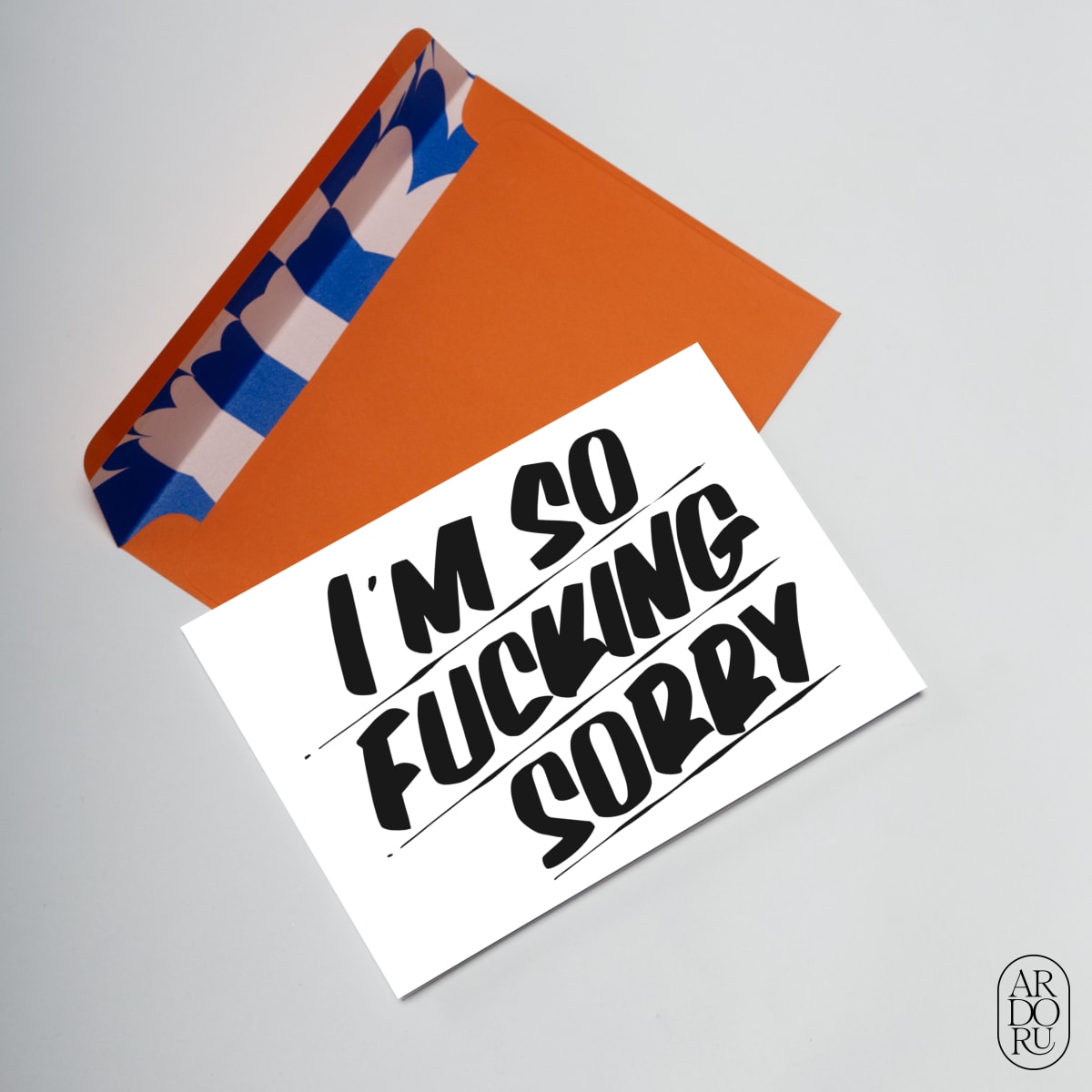 I'm Sorry Keepsake Greeting Card - Apology