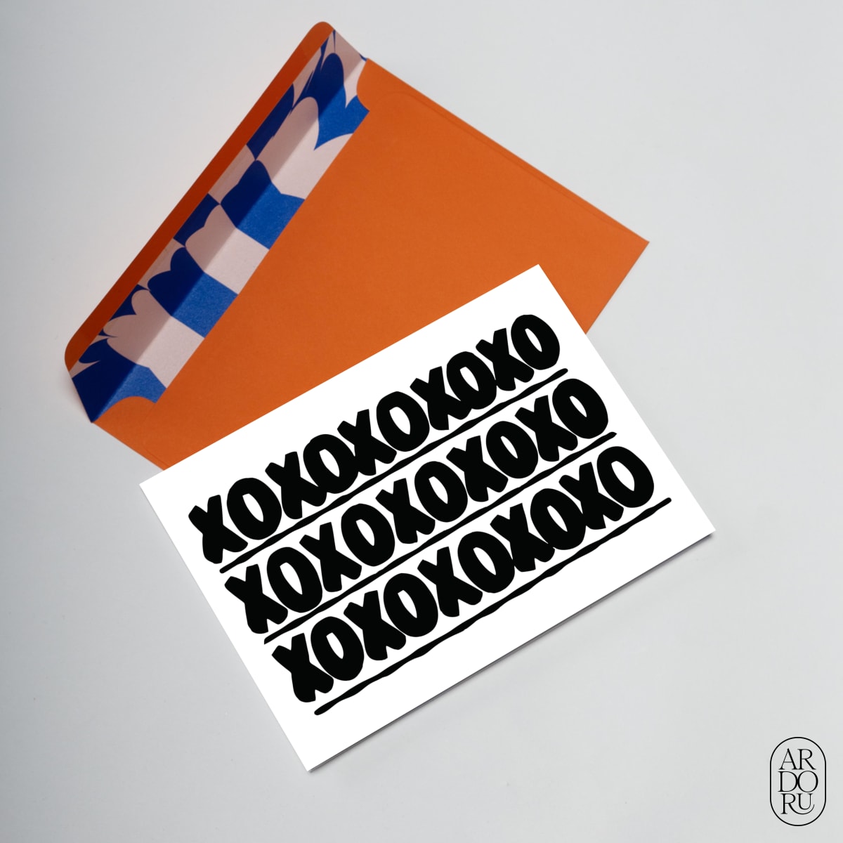 Love Keepsake Greeting Card - XOXOXO