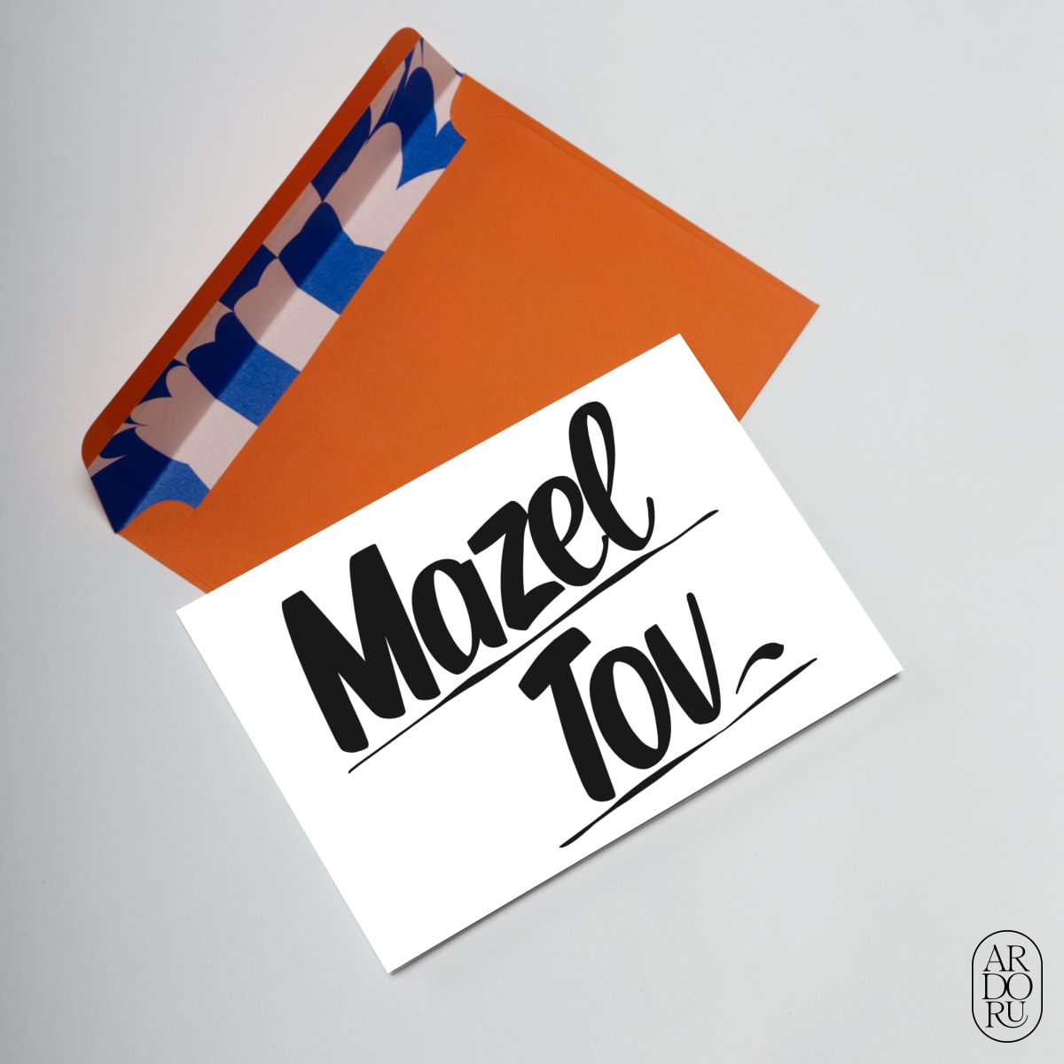 Encouragement Keepsake Greeting Card - Mazel Tov