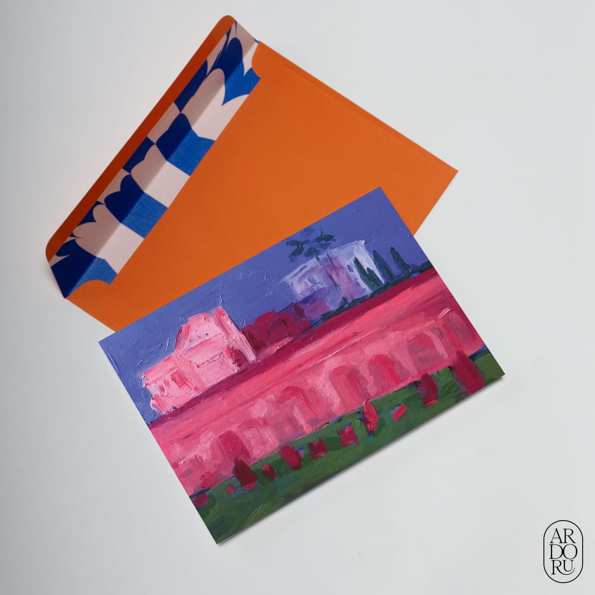 Summer Keepsake Greeting Card - Palatino Hill