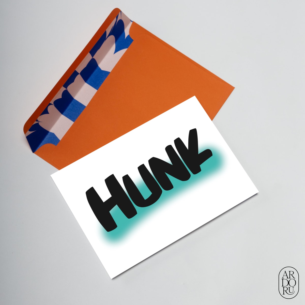 Father's Day Keepsake Greeting Card - Hunk