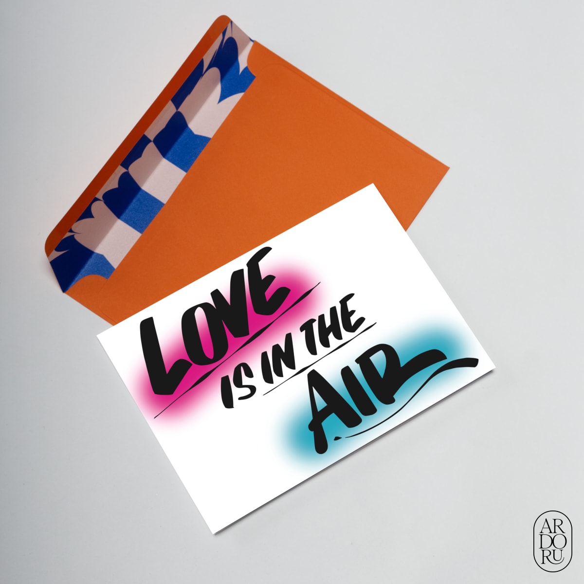 Love Keepsake Greeting Card - Love is in the air