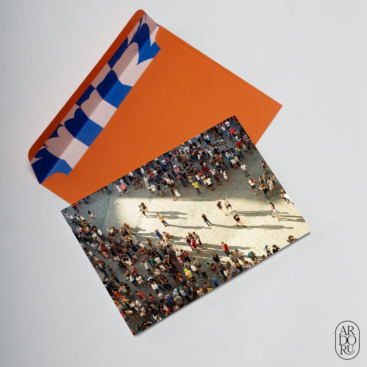 Thinking of You Keepsake Greeting Card - Italy - Piazza Del Campo