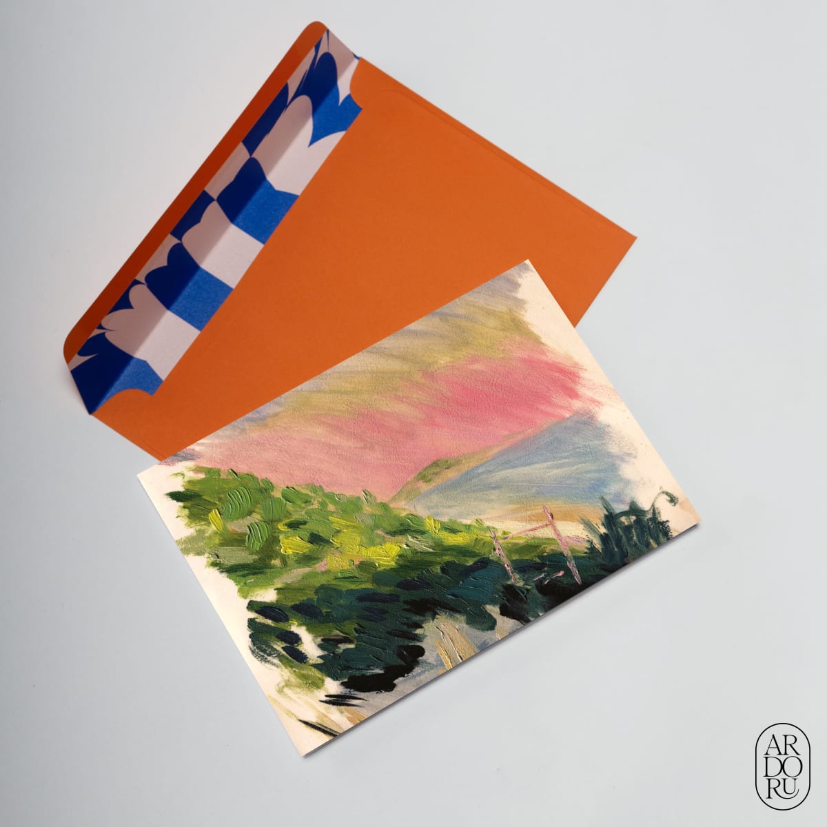 Thinking of You Keepsake Greeting Card - Coastal Seaside
