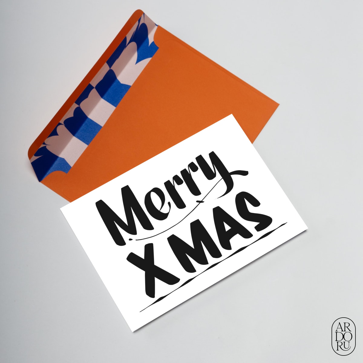 Holiday Keepsake Greeting Card - Merry XMas