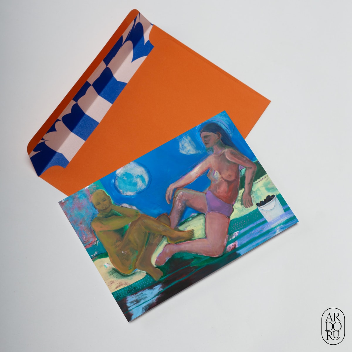 Love Keepsake Greeting Card - Oil Painting by Erica Newton