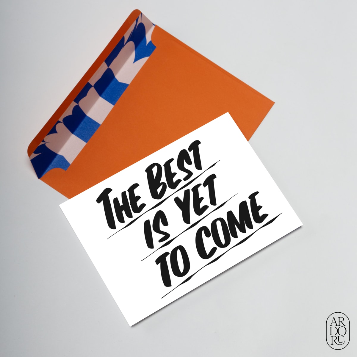 Anniversary Keepsake Greeting Card - The Best Is Yet to Come