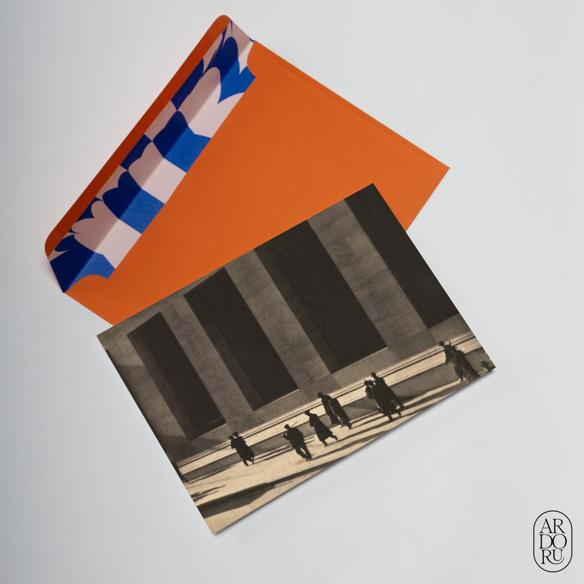 Just Because Keepsake Greeting Card - Wall Street Pedestrians