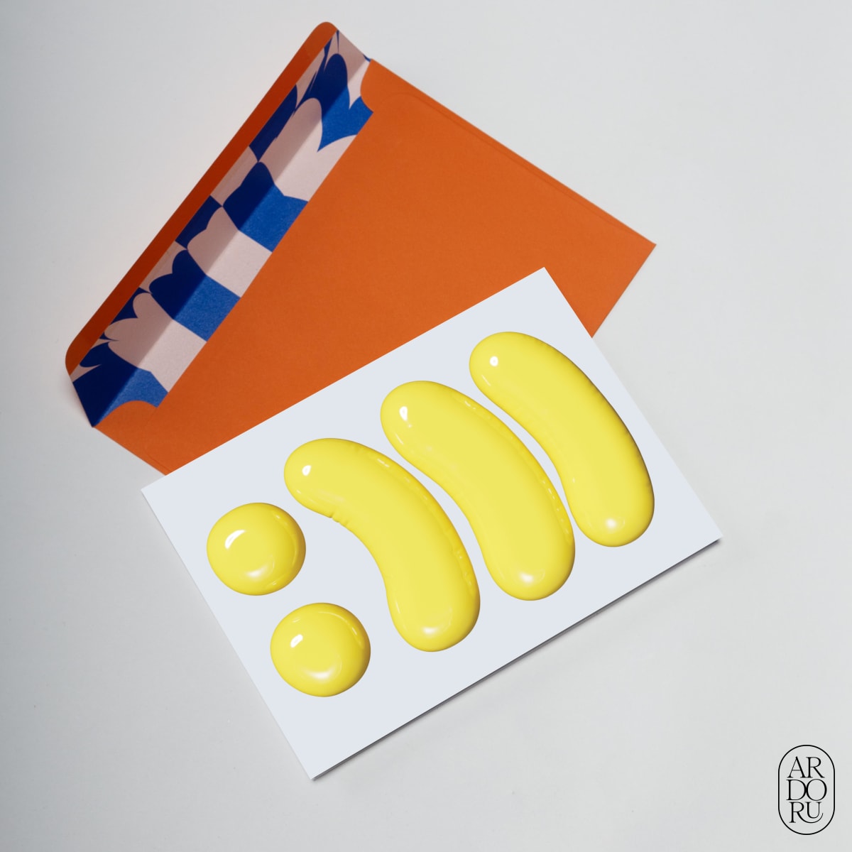 Thank You Keepsake Greeting Card - Smile Emoji :)))