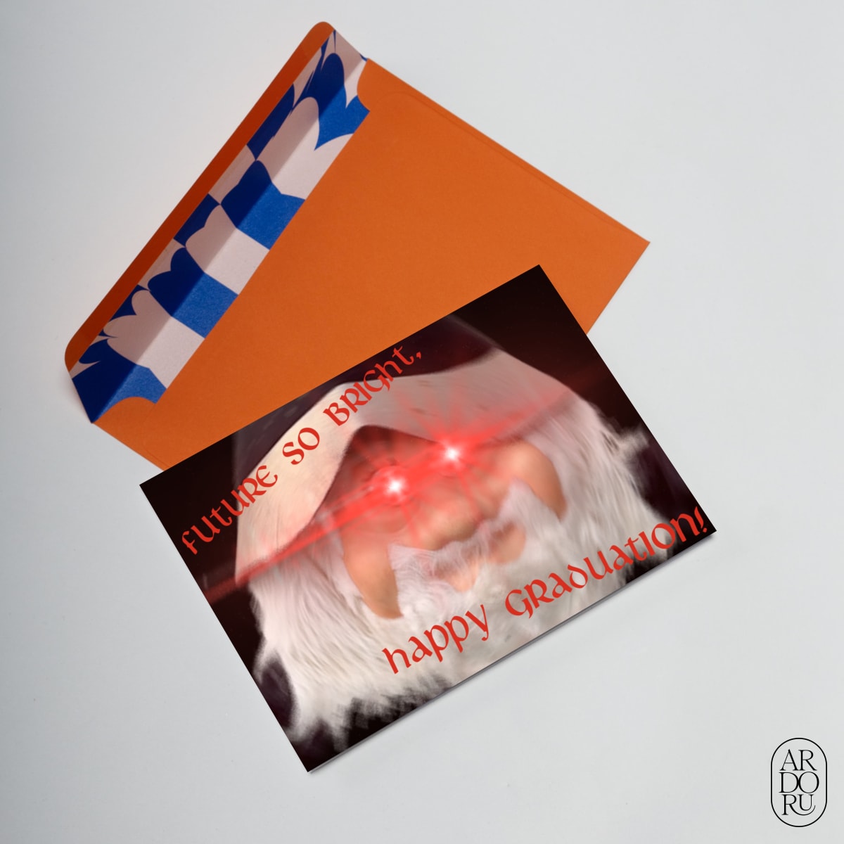 Graduation Keepsake Greeting Card - Funny Wizard