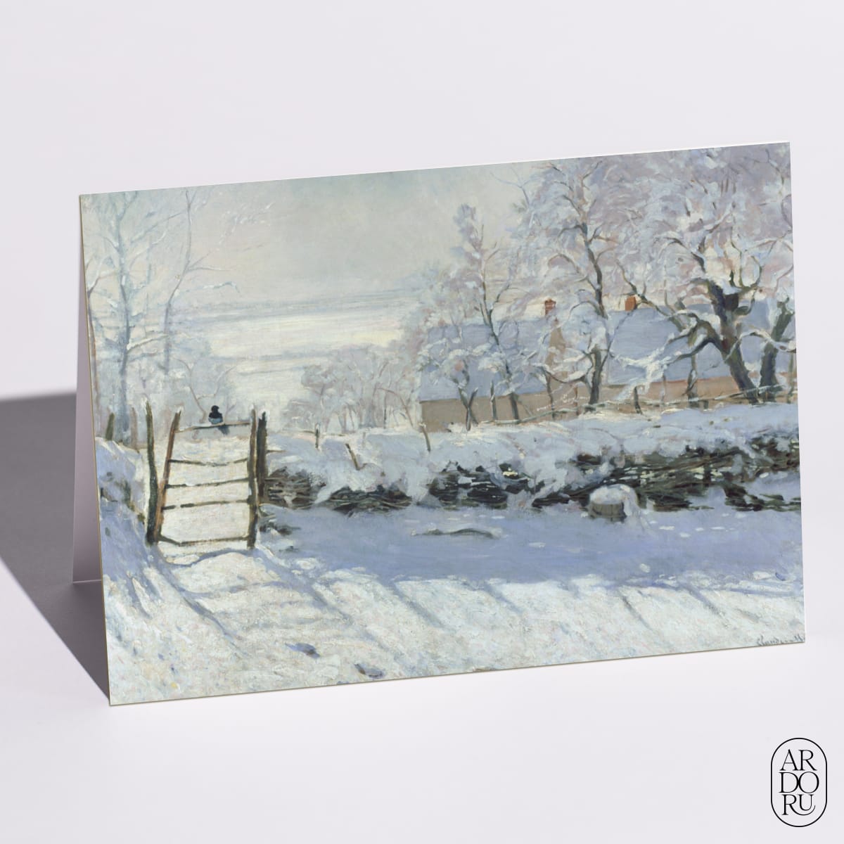 La Pie by Claude Monet