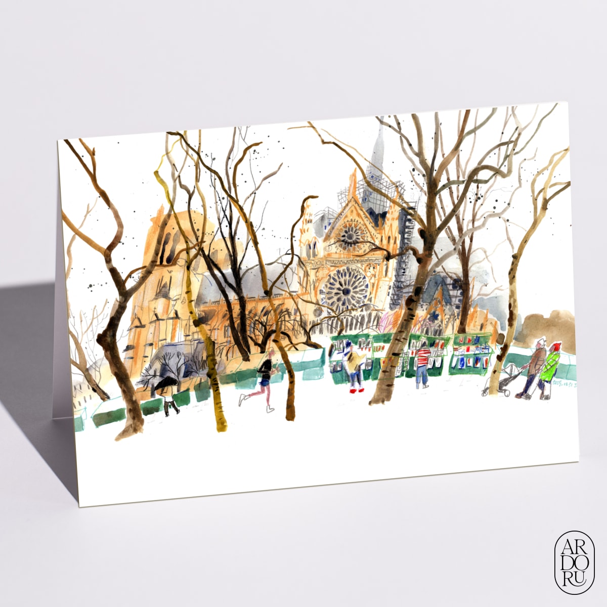 Notre Dame by Jenny Jing Zhang