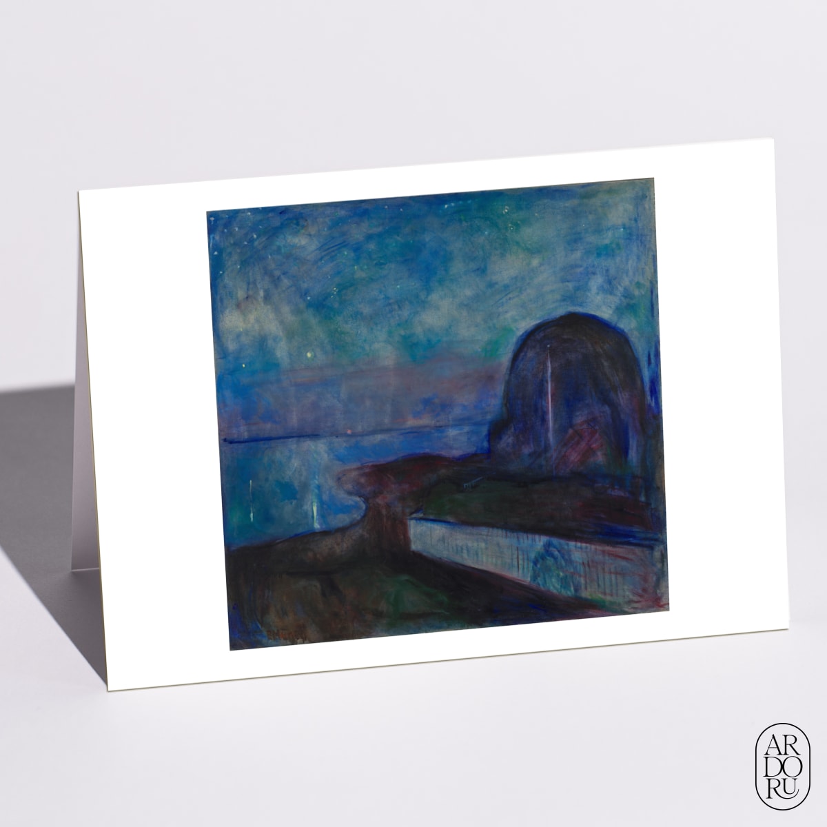 Starry Night by Edvard Munch