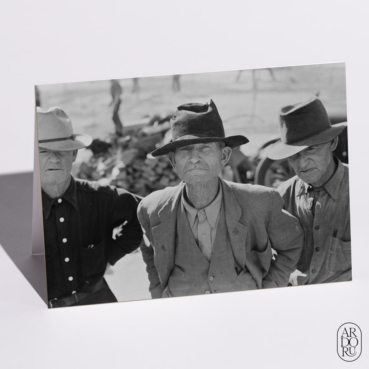 Ex-Tenant Farmer on Relief Grant in the Imperial Valley by Dorothea Lange