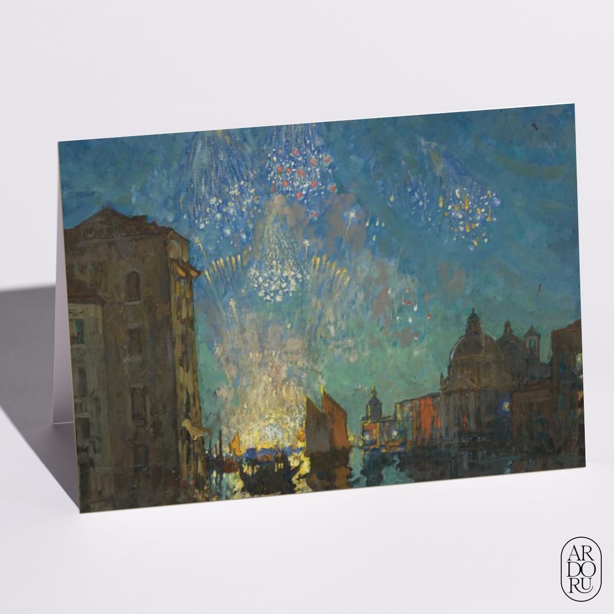 Fireworks in Venice by Konstantin Gorbatov