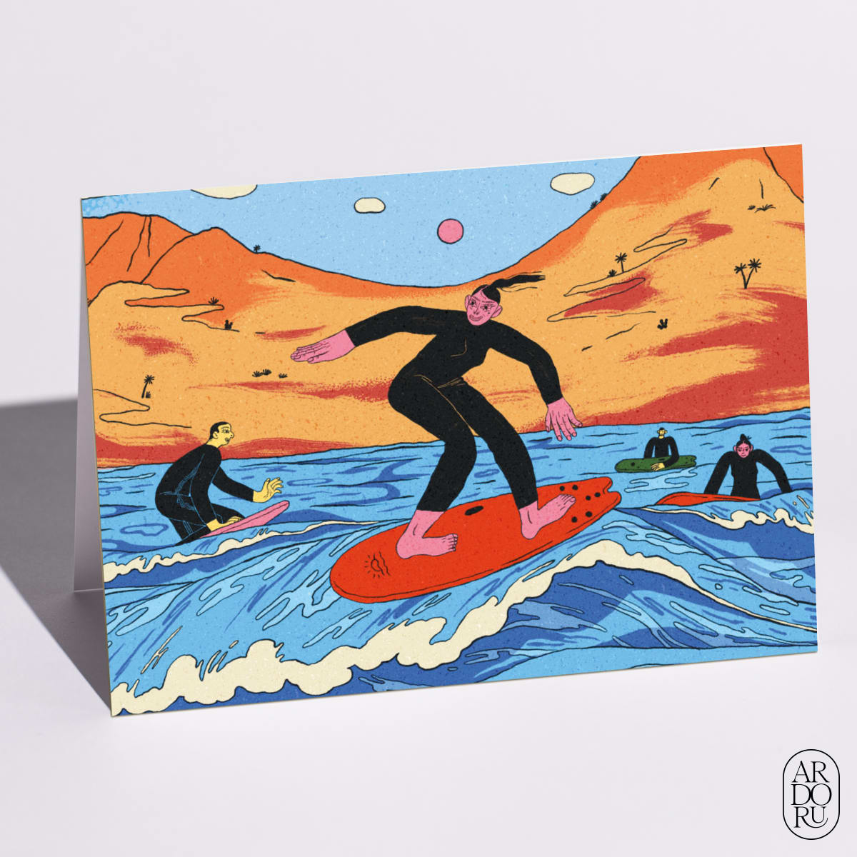 Surfing by Irina Selaru