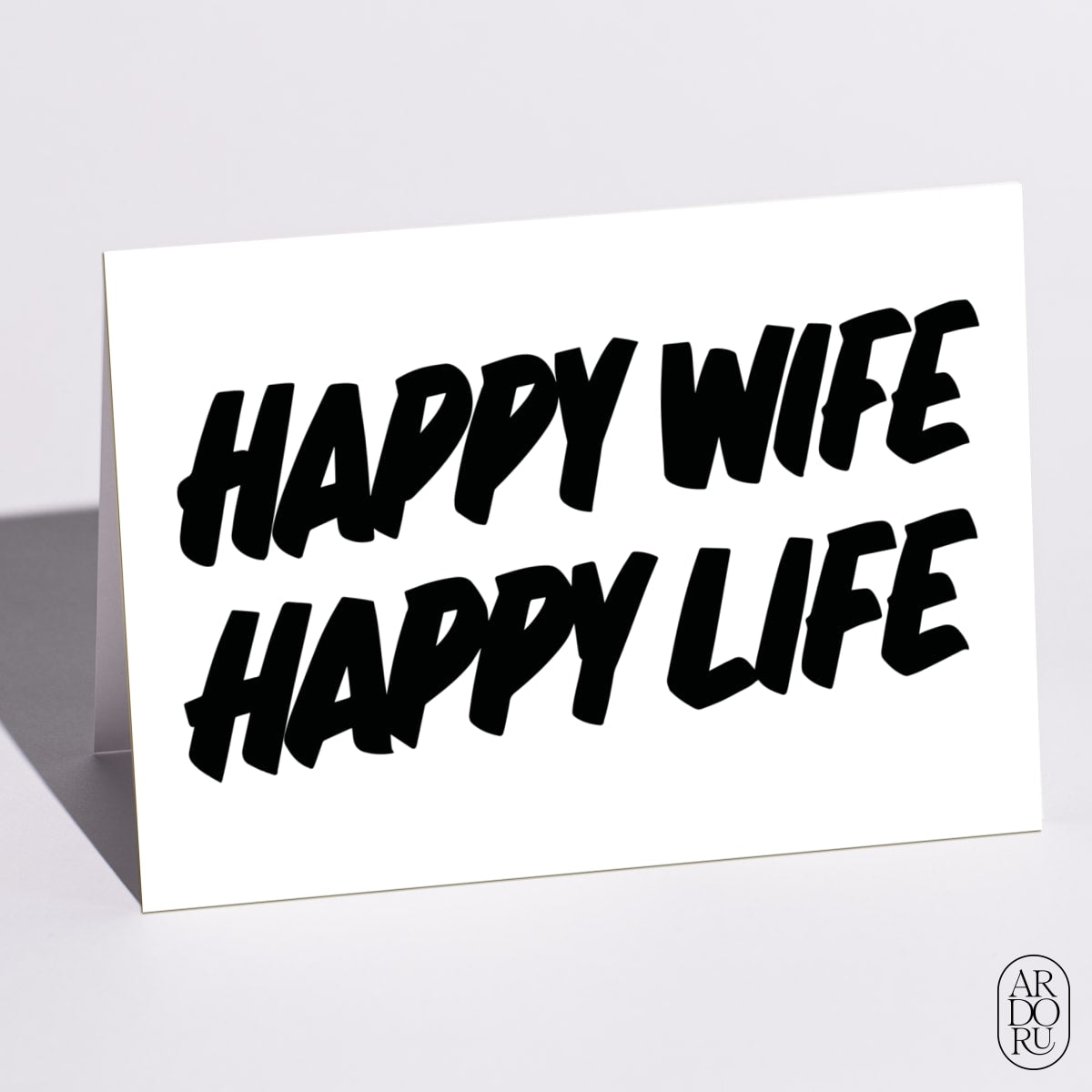 Happy wife, happy life by Baron Von Fancy