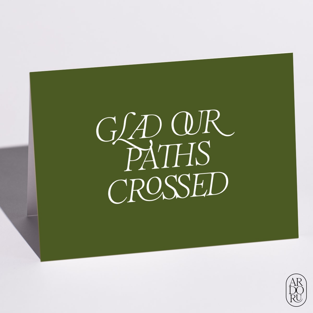 Glad Our Paths Crossed by Francesco Dipierro