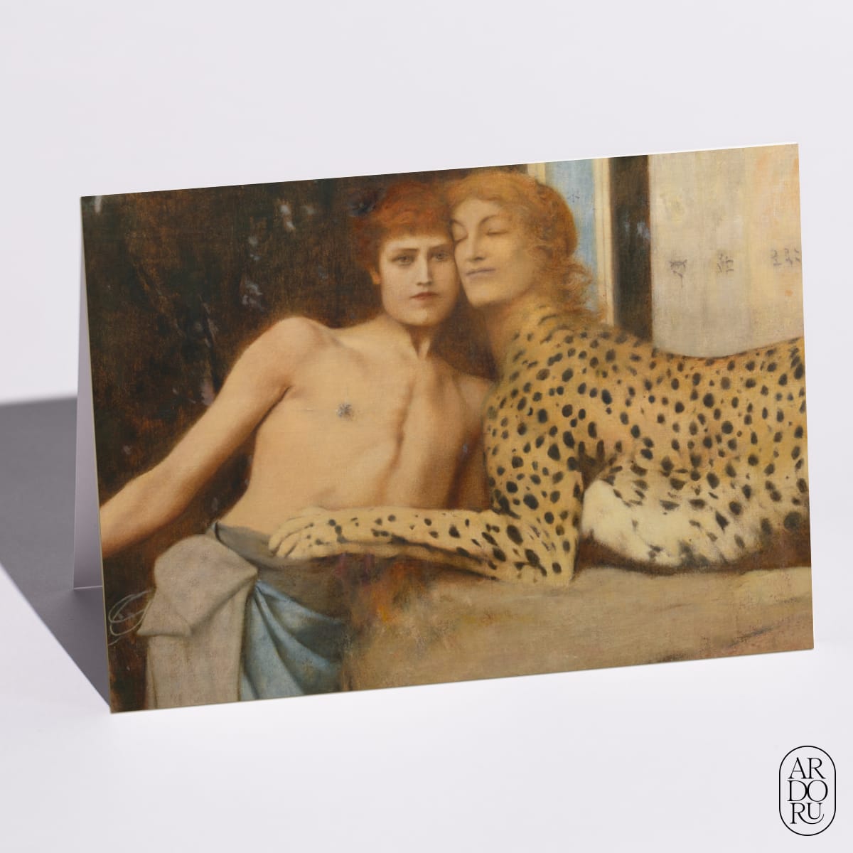 Des caresses by Fernand Khnopff