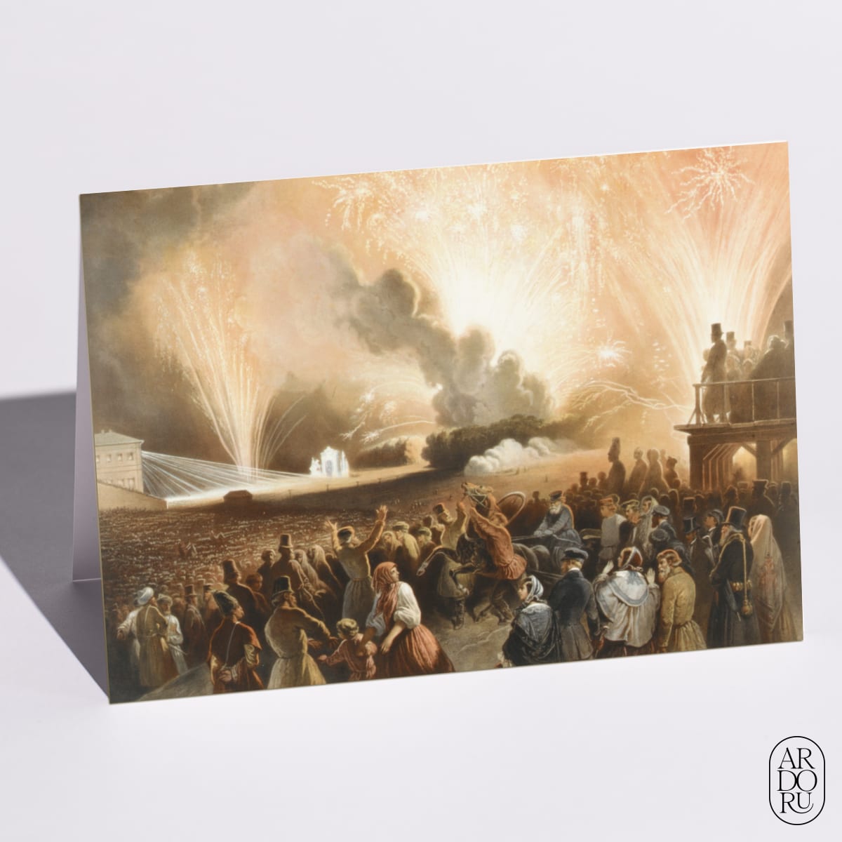 Coronation of Alexander II, Moscow 1856 by Achille-Isidore Gilbert