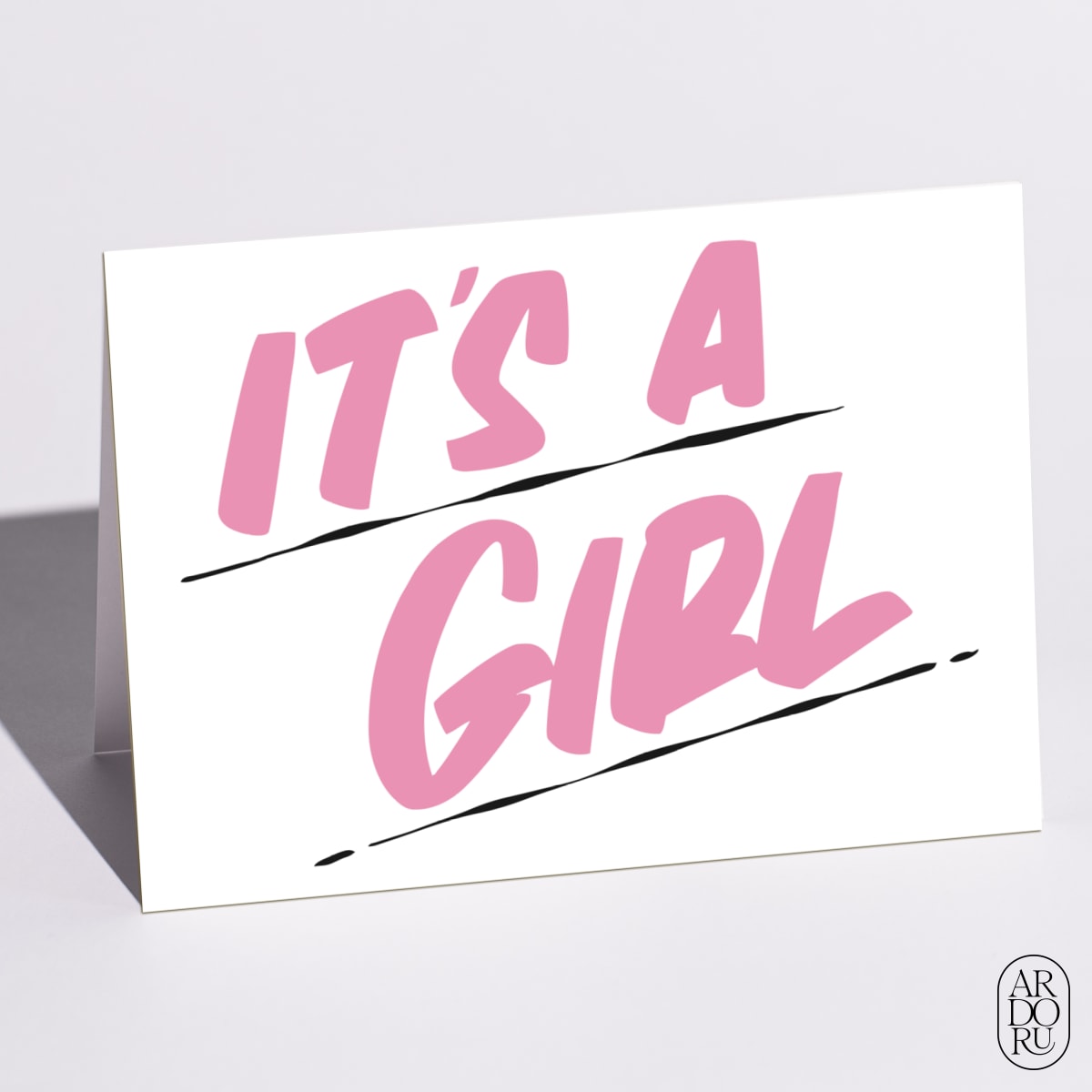 It's a girl by Baron Von Fancy