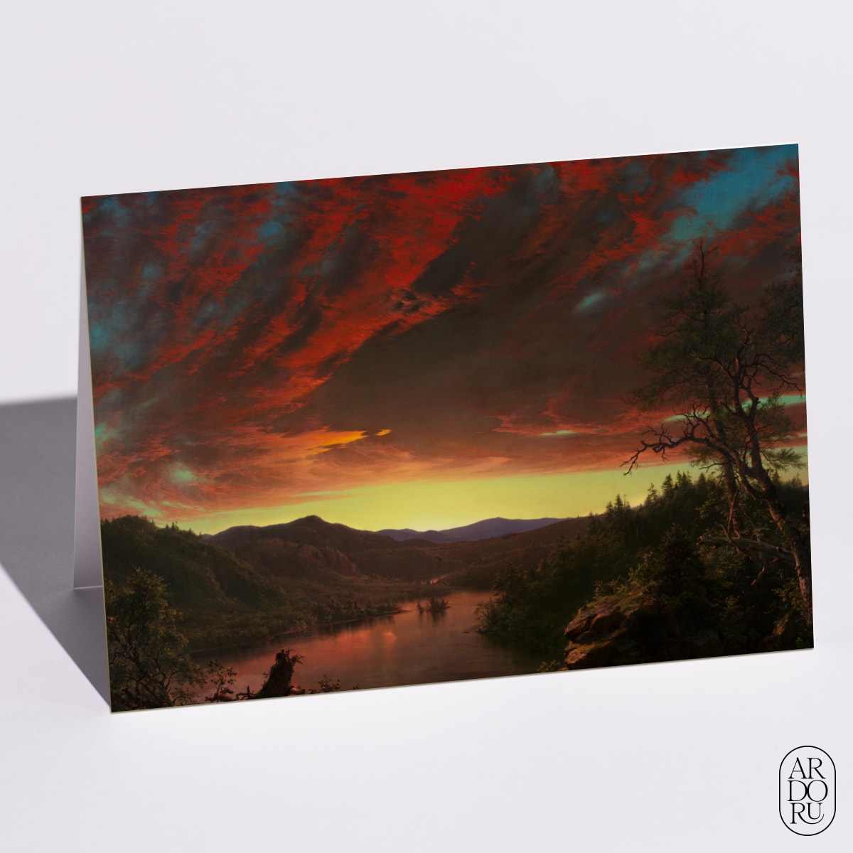 Twilight in the Wilderness by Frederic Edwin Church