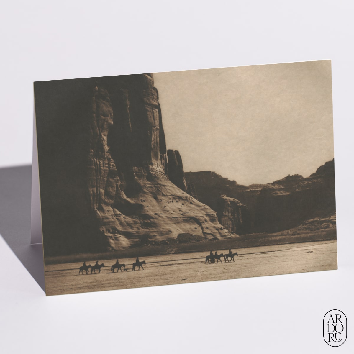 Portfolio I, Plate 28: Cañon de Chelly-Navaho by Edward S. Curtis